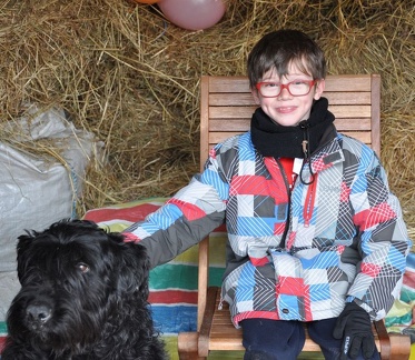 34 enfant chien paques