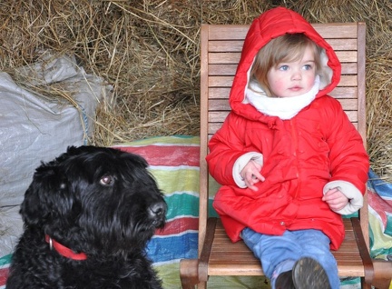 39 enfant chien paques