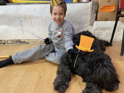 Stage carnaval 2023, les enfants et les chiens