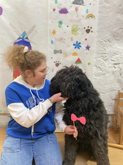 Stage carnaval 2023, les enfants et les chiens