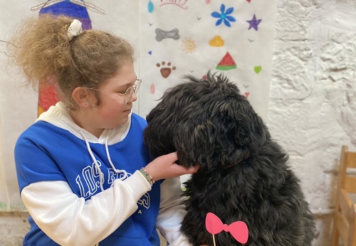 Stage carnaval 2023, les enfants et les chiens