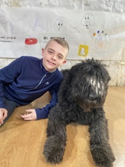 Stage carnaval 2023, les enfants et les chiens