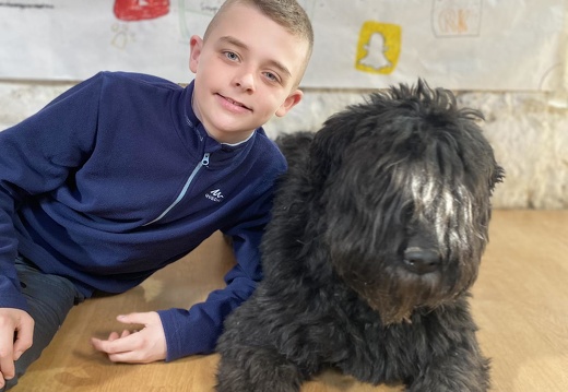 Stage carnaval 2023, les enfants et les chiens