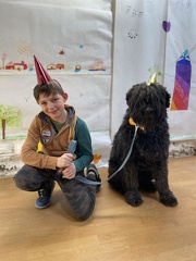 Stage carnaval 2023, les enfants et les chiens