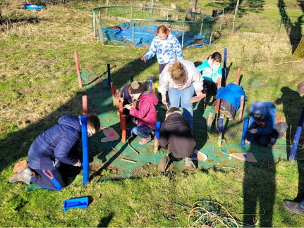 Stage carnaval 2023, les enfants et les chiens