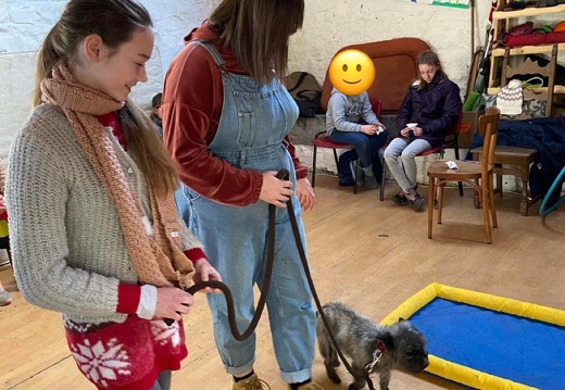 Stage carnaval 2023, les enfants et les chiens