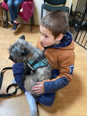 Stage carnaval 2023, les enfants et les chiens