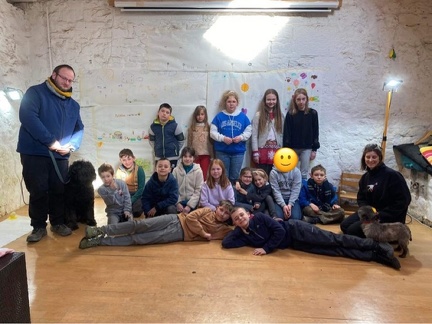 Stage carnaval 2023, les enfants et les chiens