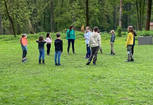 Stage mai 2023, les enfants et les chiens