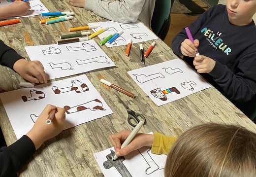 Stage mai 2023, les enfants et les chiens