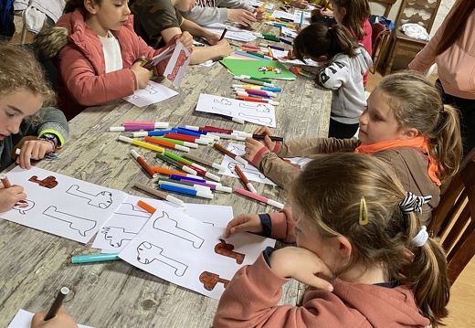 Stage mai 2023, les enfants et les chiens